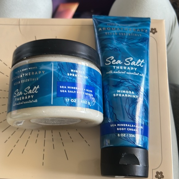 Bath and body works, Aromatherapy Sea Salt therapy, Ocean Essentials. New - Picture 2 of 5